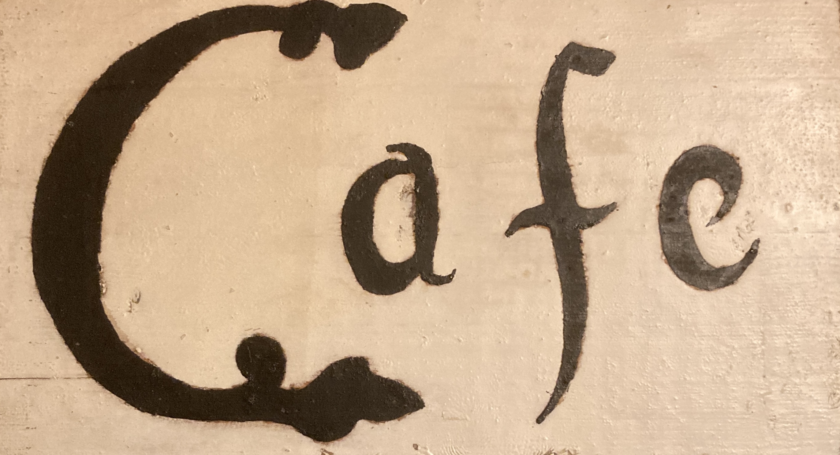 Skiltet har eg fått av Jorunn Leirdalen. Skiltet hang ute på veggen. ? Foto: Mk