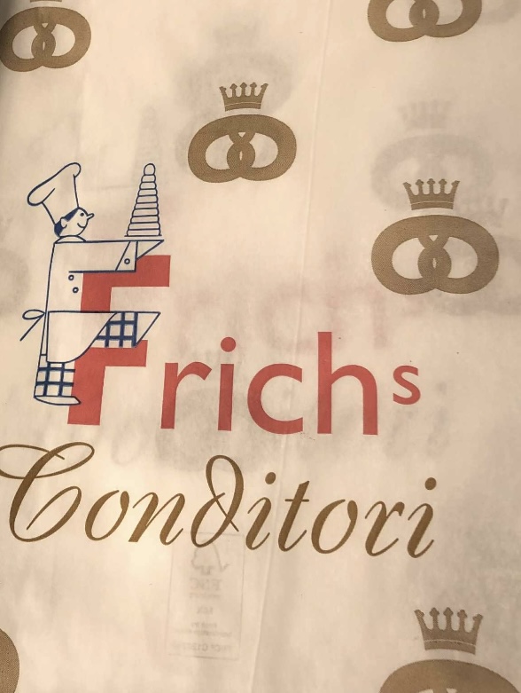 Frich konditori sin brødpose Foto: