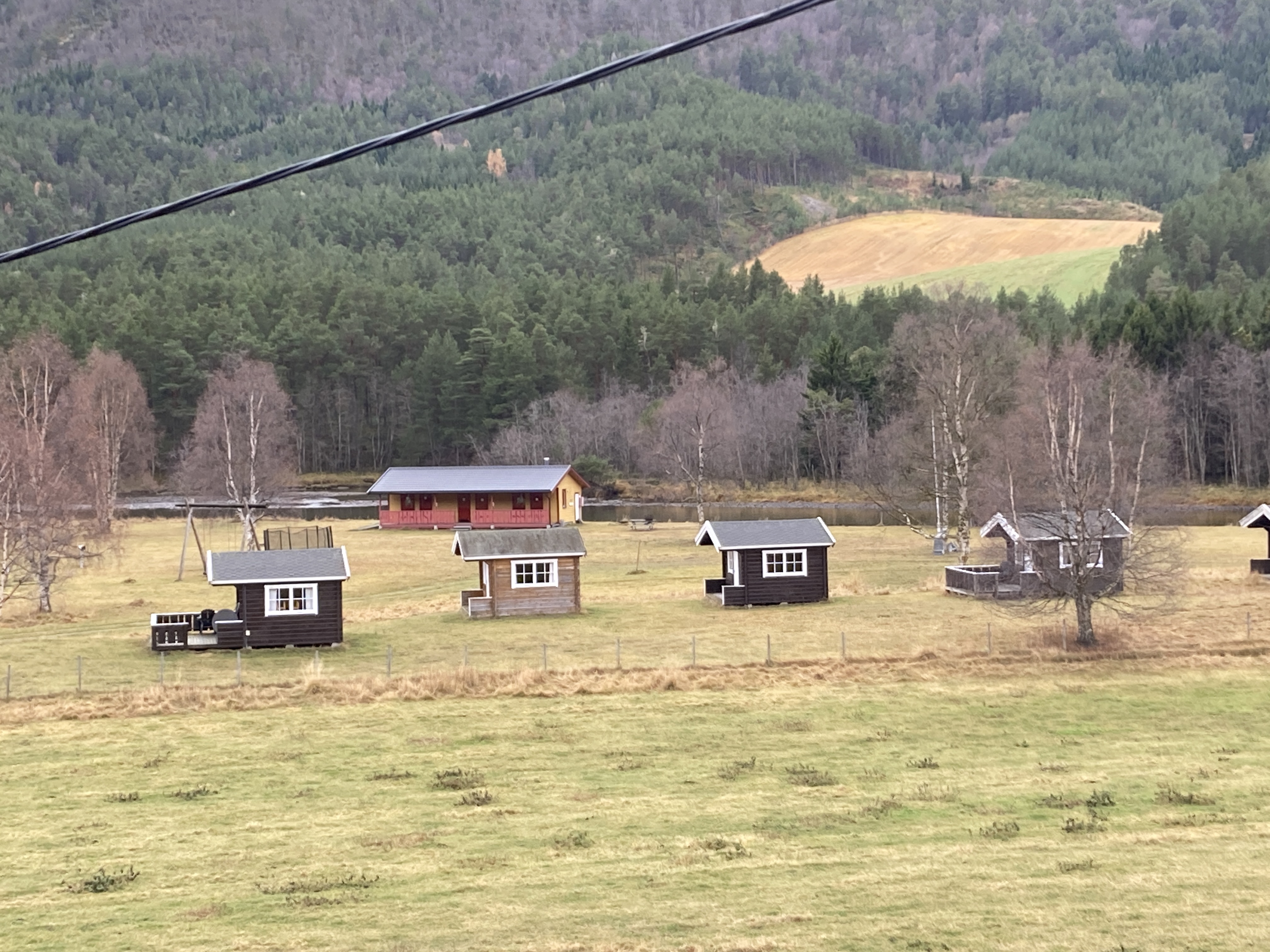 Sanitæranlegg nede ved elva Lågen Okt 25 Foto: Mk