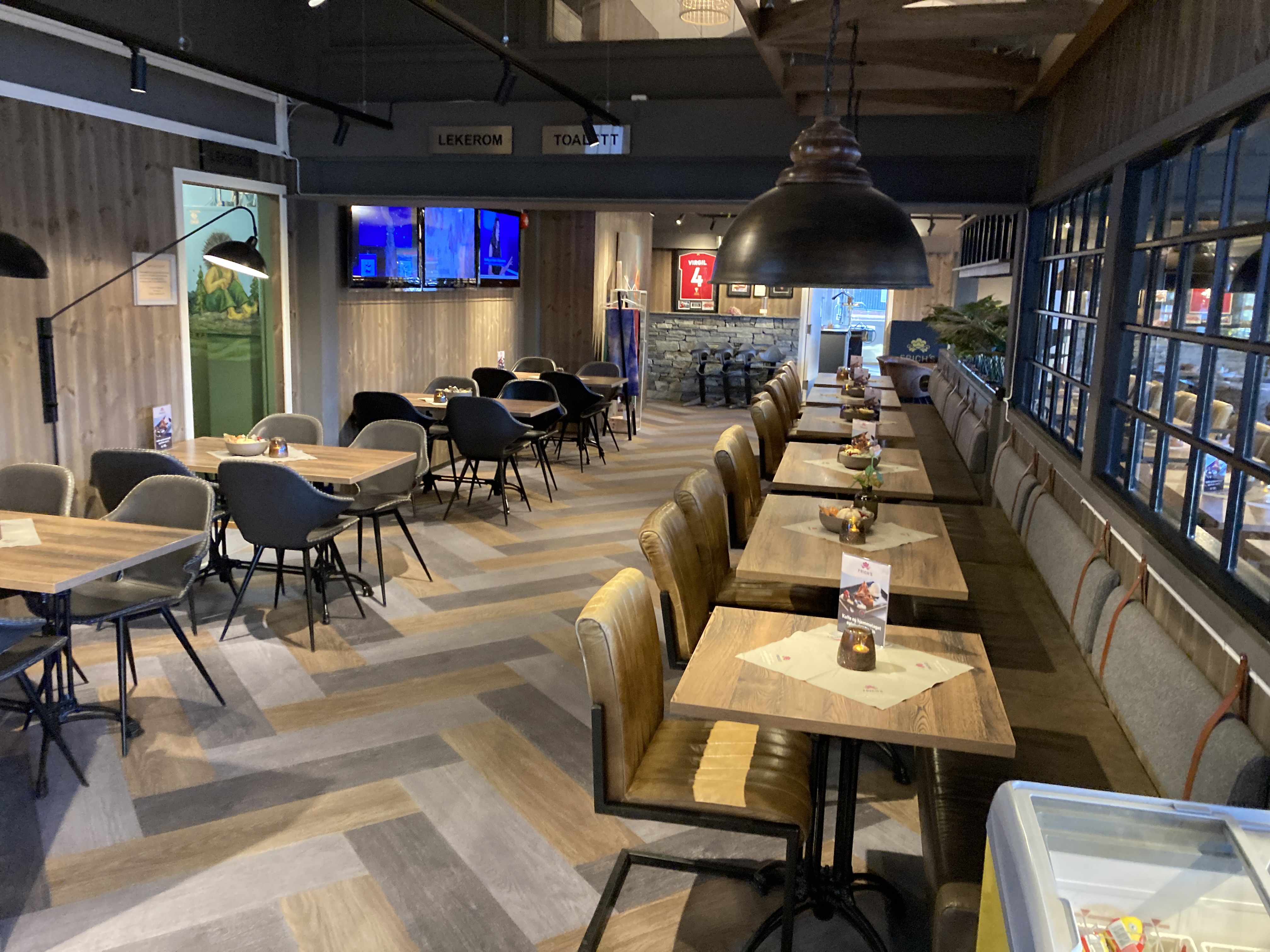 Kafeteriaen Foto: Mk